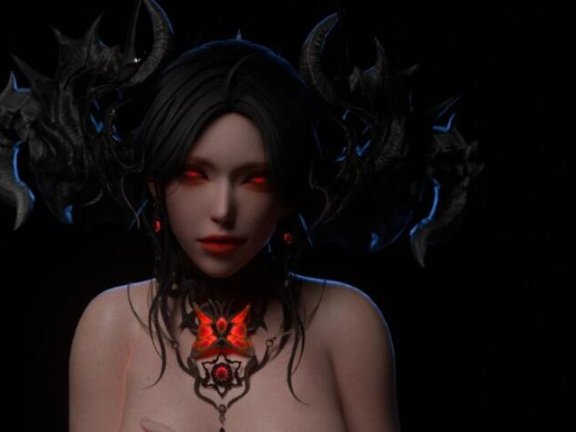 【DH/3D/同人】zxcvxex 大师 2024年09月 更新作品 艾姬德娜 CG+动画【2.5G】