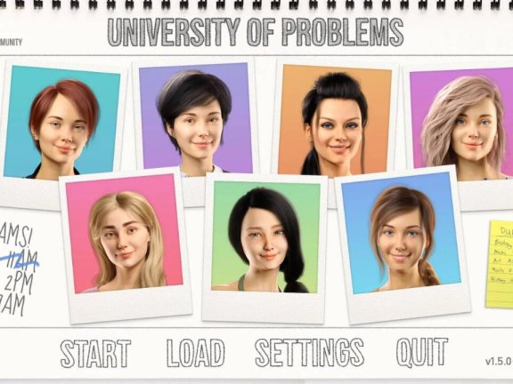 【SD/欧美SLG/汉化/动态】问题大学 学院情缘 University of Problems v1.6.5 Extended 汉化版【16G】