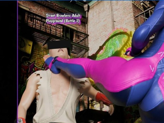 【SD/3D/SLG/汉化】街头战士 街头斗士：游乐场战斗 成人游乐场战斗 Street Brawler： Adult Playground [Battle 7.2] 汉化版【1.3G】