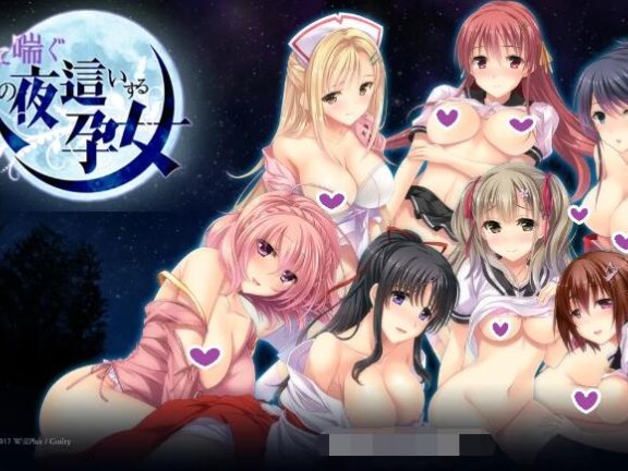 【PC/2D/ADV/中文】淫靡喘息的七名夜袭孕女 淫らに喘ぐ七人の夜這いする孕女 AI汉化版【1.2G】