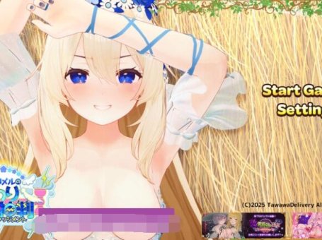 【PC/3D/SLG/全动态/汉化】女神梅尔的触摸H神判 女神メルのおさわりH神判 官中版 【2.2G】