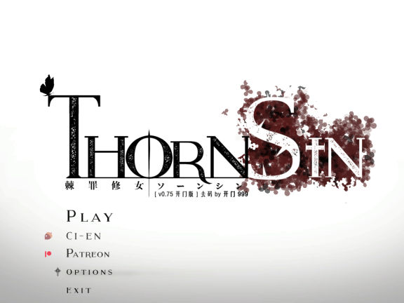 【PC/2D/ACT/汉化/全动态】  棘罪修女-伊妮莎ThornSin Ver0.75 官方中文版【4.20G】