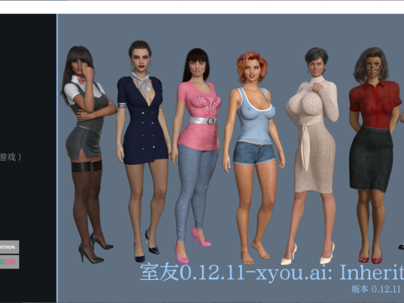 【SD/3D/欧美SLG/汉化/动态】室友  The Roommate  0.12.11  AI汉化版【3.60G】
