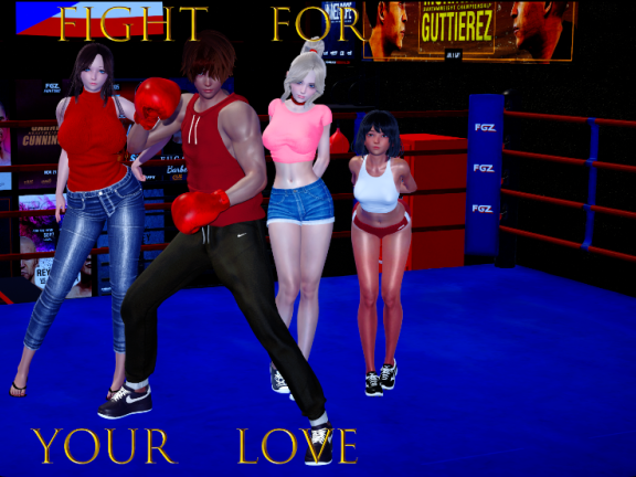 【SD/3D/亚洲SLG/汉化/动态】为你的爱而战 FightForYourLove V0.1 AI汉化版【1.90G】